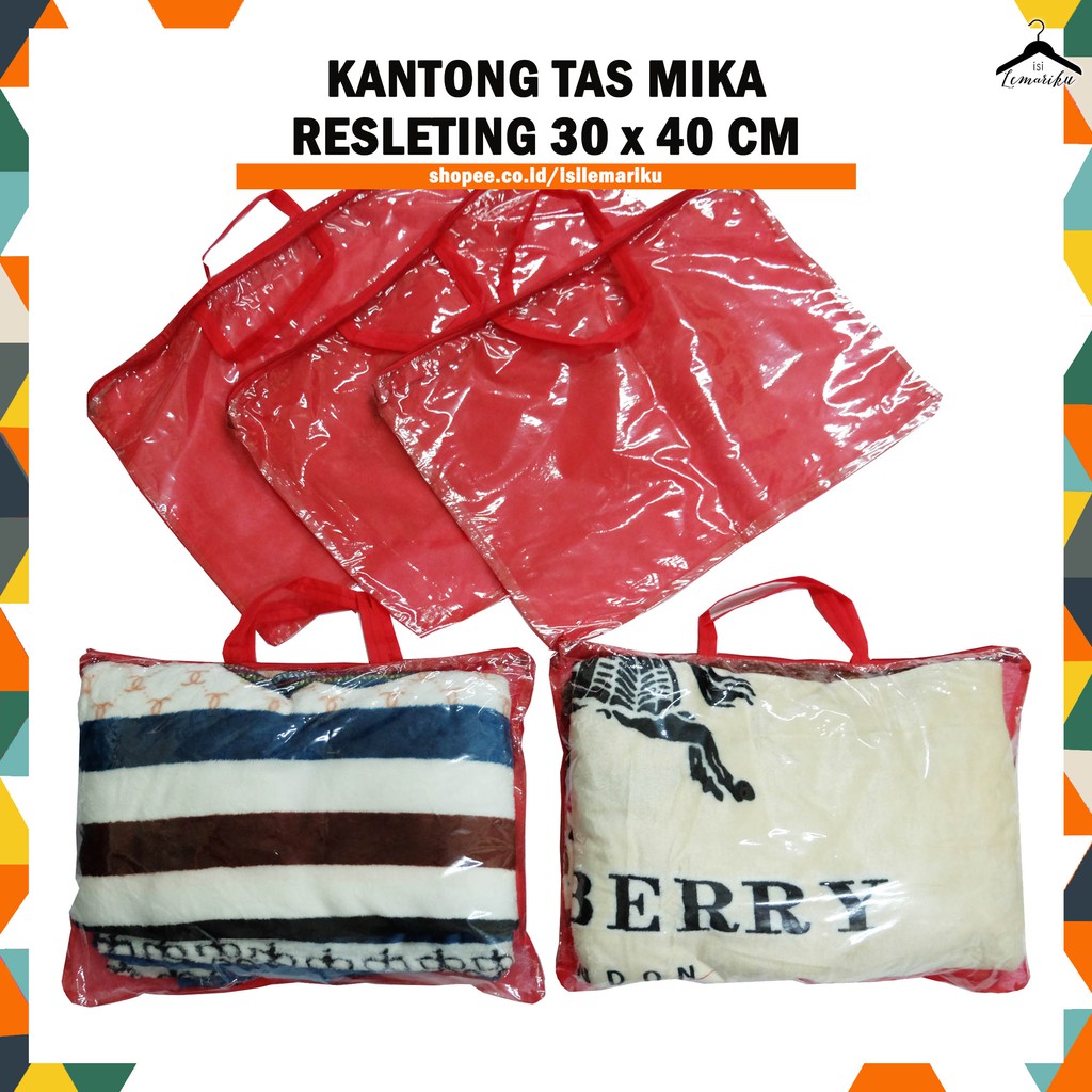 Kantong / Tas Plastik Selimut Murah 30 x 40 cm