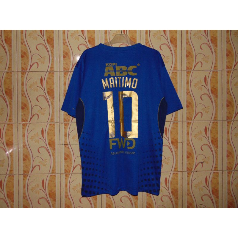JERSEY PERSIB BANDUNG HOME 2018 NNS MAITIMO 10