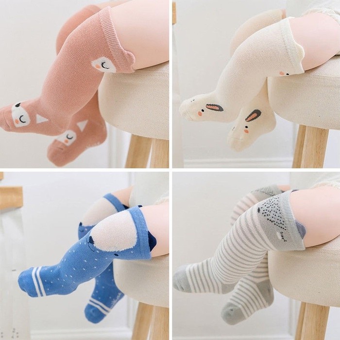 Kaos Kaki Bayi Panjang Anti Slip - Kaos Kaki Korea baby M107