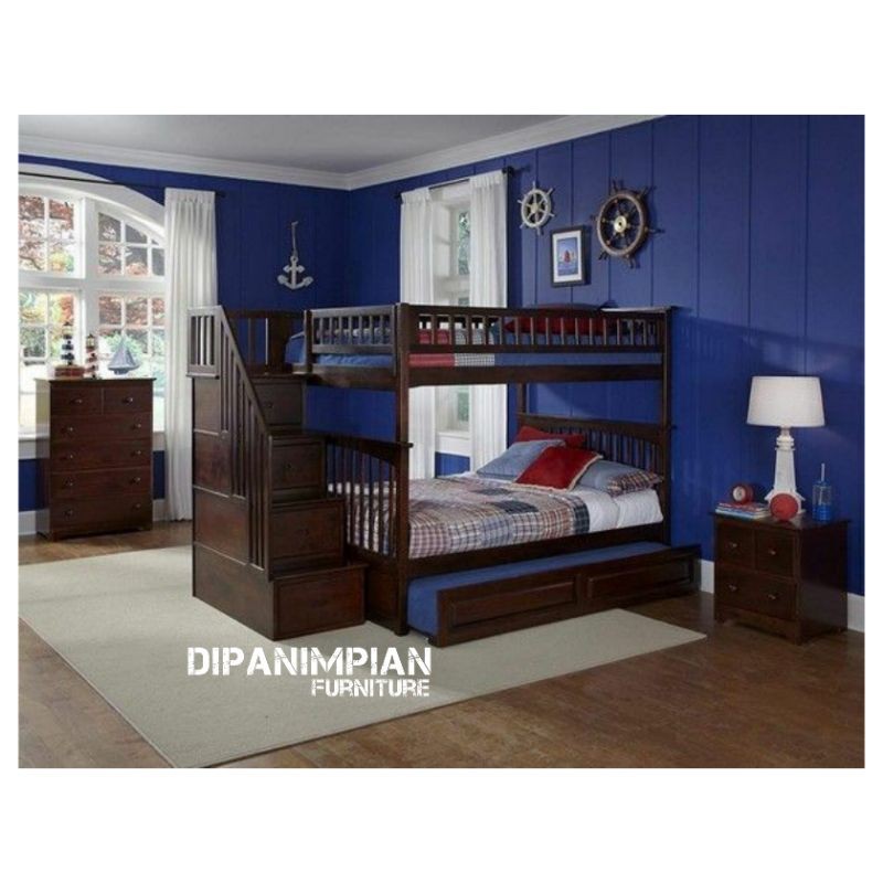 Dipan tingkat minimalis - kamar set anak minimalis