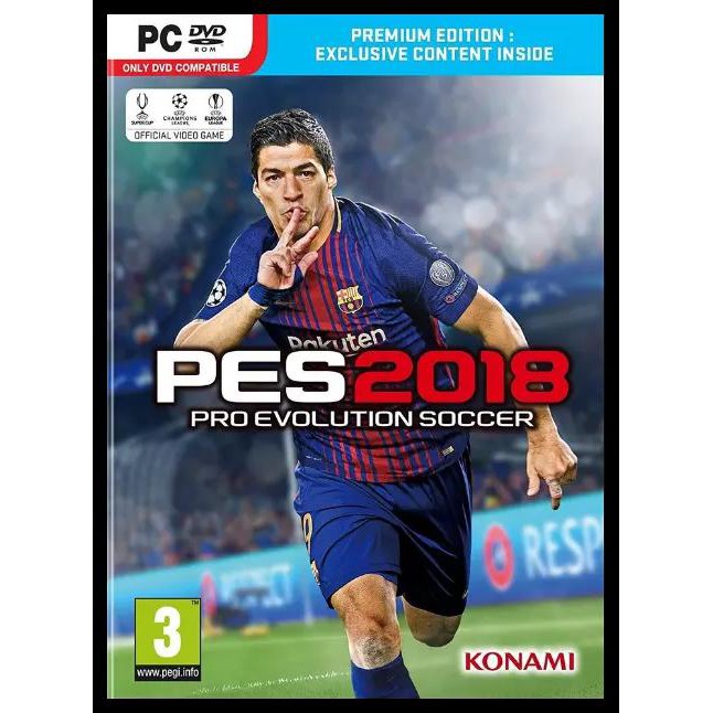 SPBU PES 2018 PC + UPDATE PTE PATCH 2018 OBRAL