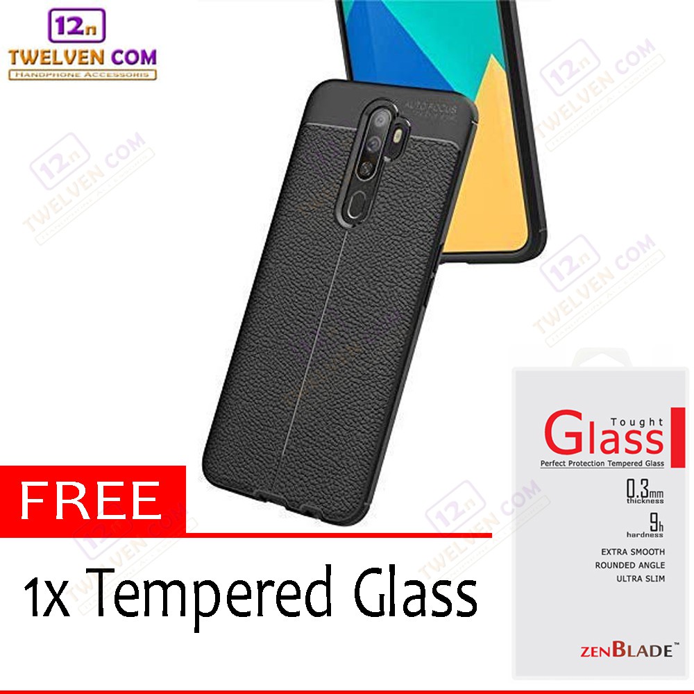 Case Auto Focus Softcase Oppo A5 (2020) / A9 (2020) - Free Tempered Glass