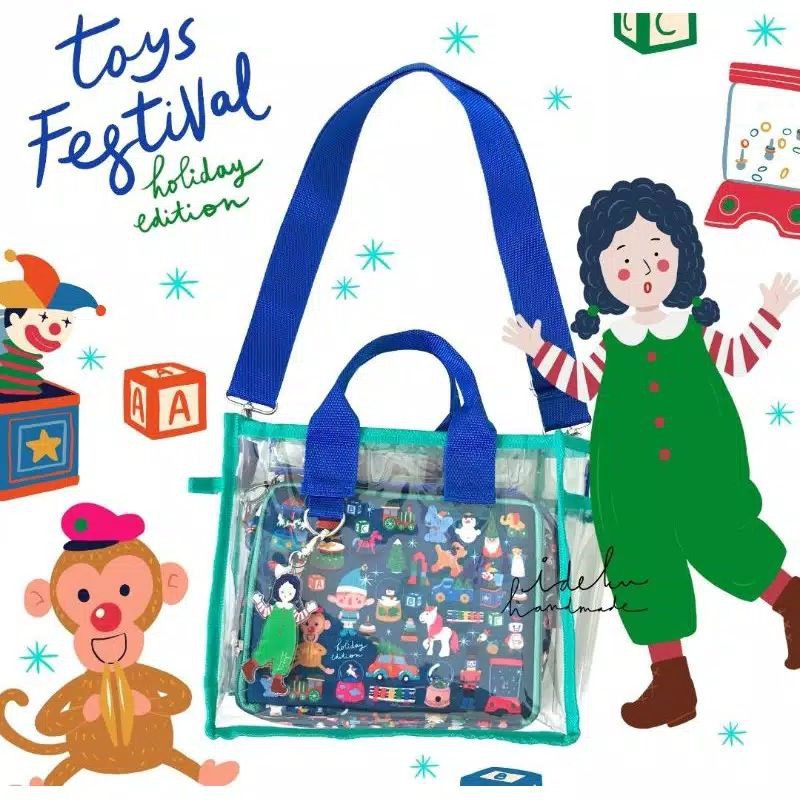 Preloved Tas PVC Idekuhandmade