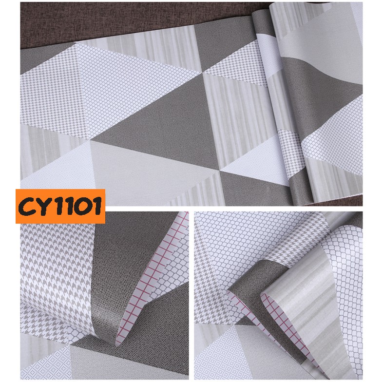 Walpaper Dinding Stiker Wallpaper Sticker Bata Garis Batik Karakter Walpaperdinding Cy1101