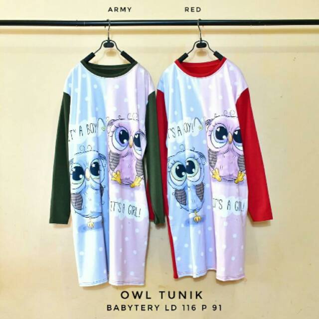 Owl tunik
