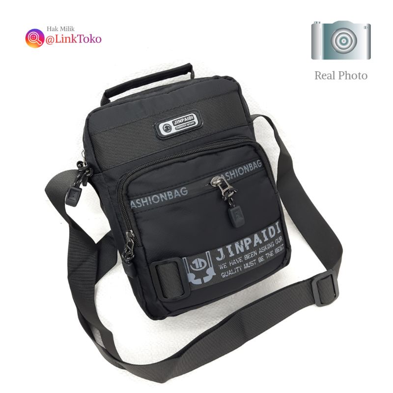Tas Selempang Pria Jinpaidi-5908 Nylon Waterproof