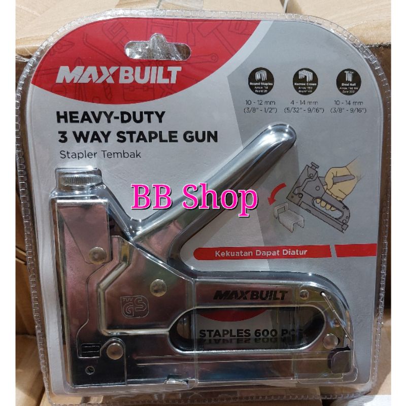 

Krisbow Stapler Tembak 3 In 1 / Staples / Stapler