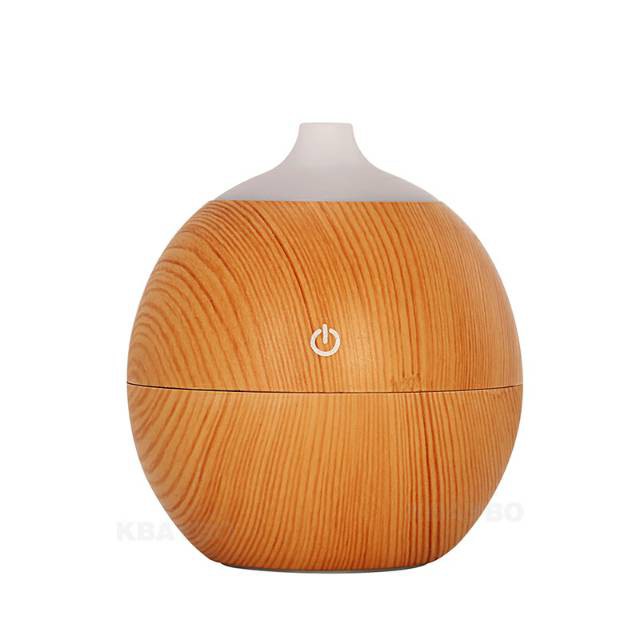 Grab Medan Taffware Ultrasonic Humidifier Aroma Essential Oil Diffuser 130ml K-H120B Wooden Dark