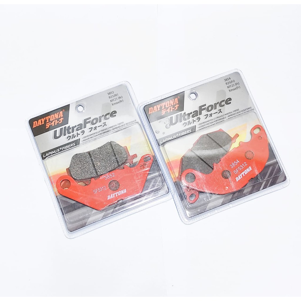 PAKET KAMPAS REM DISPAD R25 XMAX 250 M25 DAYTONA LAPINUS 3852 3854 JPN