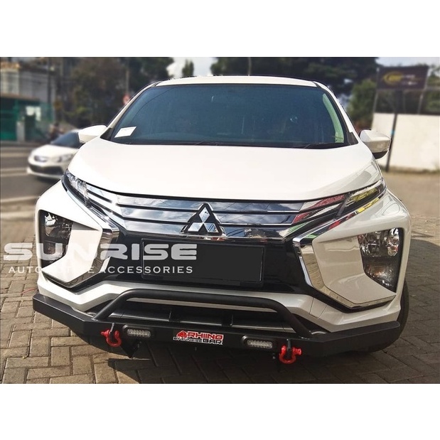 BUMPER RHINO CROSS GUARD MITSUBISHI XPANDER WITH DRL SUPER QUALITY