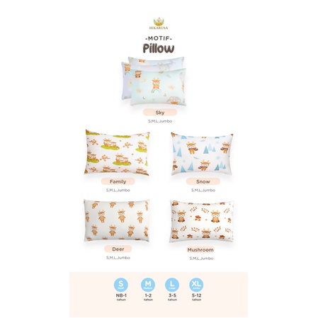 bantal hikarusa hikaru - ready stok - size S M L -bantal anak - hadiah newborn - hadiah kado anak