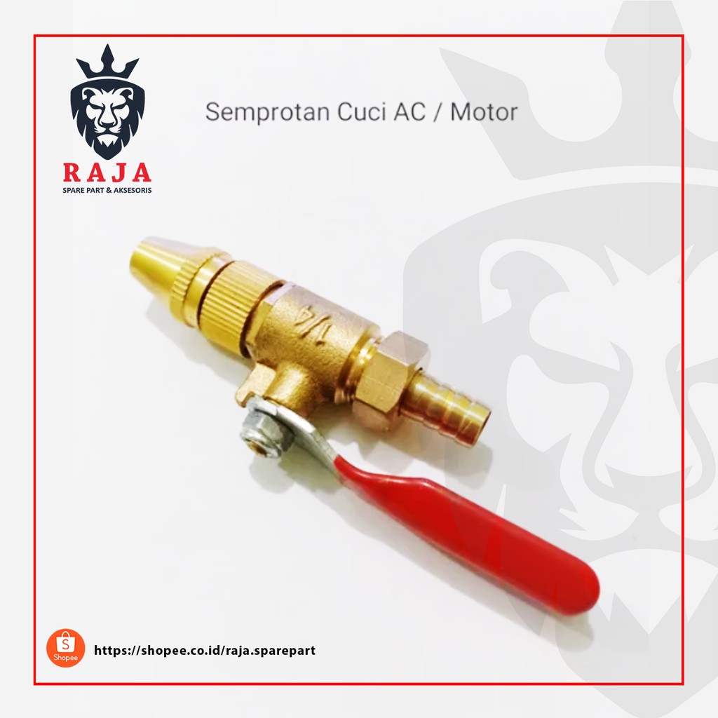 Nozzle semprotan cuci ac motor mobil