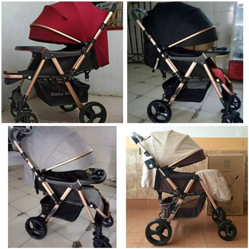 Kereta Bayi dorong Stroller Bayi Original Wonfus Stroler Baby Alat Bantu Bawa Bayi New Dorongan Anak-BABYBLISS511Wonfus