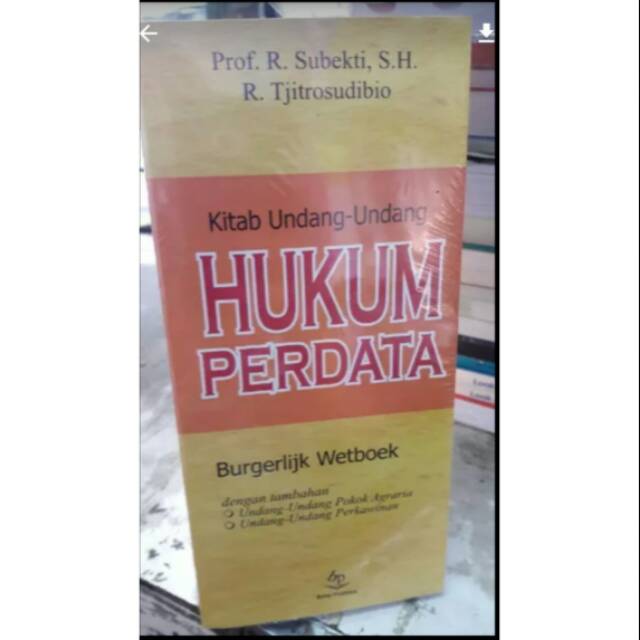 Kitab Undang Undang Hukum Perdata Prof Subekti KUHPerdata Subekti