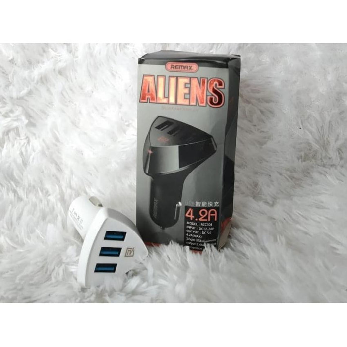 Car charger Remax Aliens 3usb Output / Saver Remax Aliens 3 Out