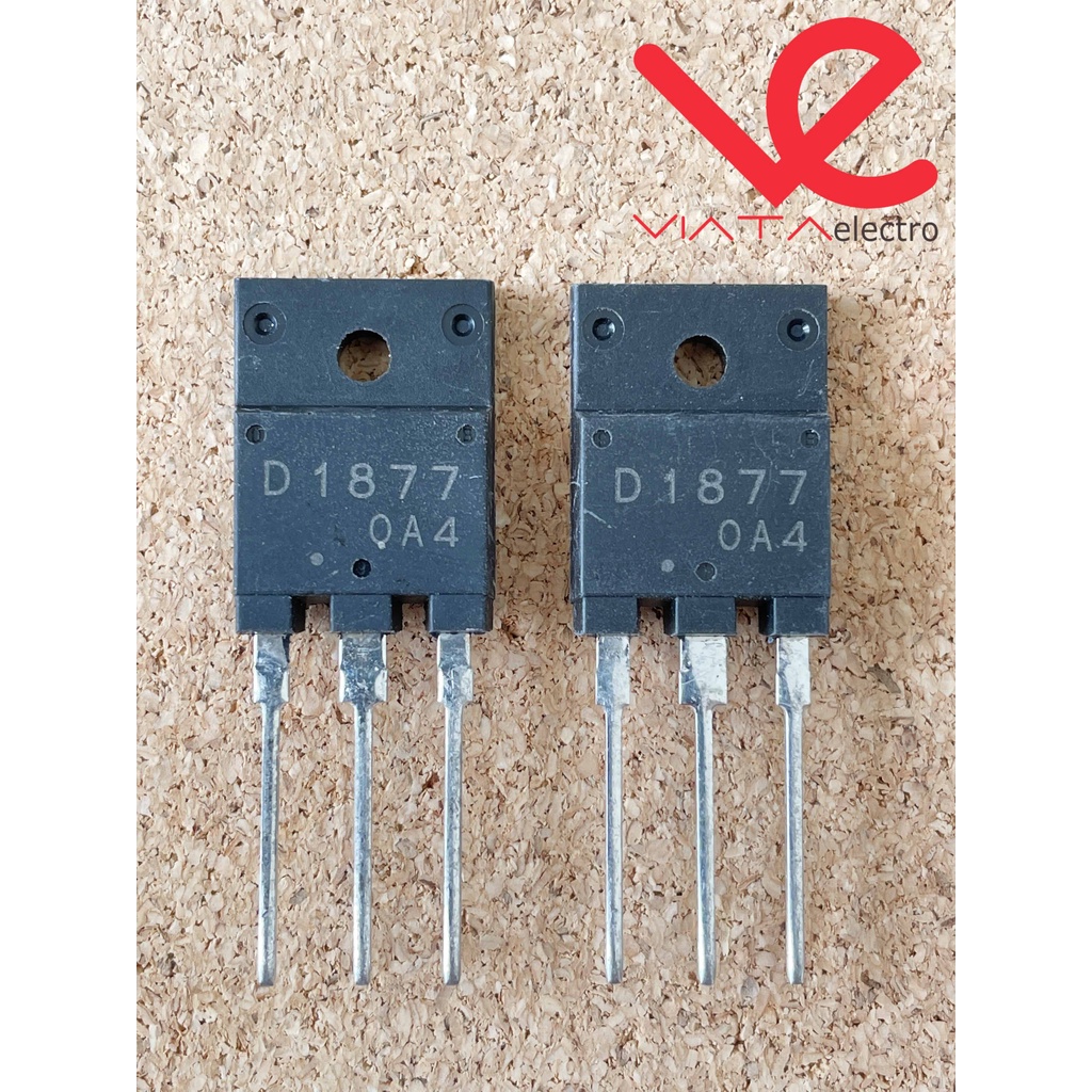 D1877 ASLI TRANSISTOR (1buah) ORIGINAL D 1877 ORI ASLI 2SD1877