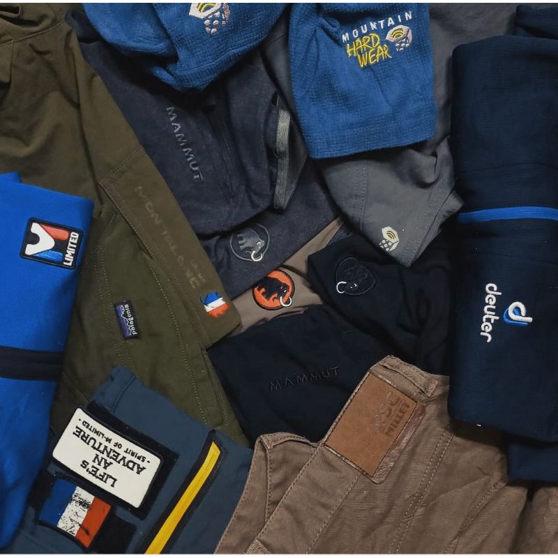 celana outdoor gunung second murah, celana gunung quickdry/shofsell panjang pria/wanita