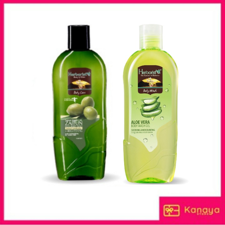 Herborist Body Wash Zaitun &amp; Aloevera 250ml