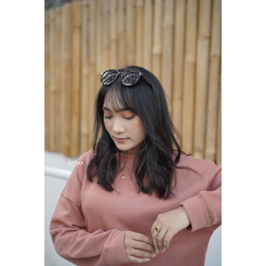 ZANO BASICS Sweater Crop Wisly-2