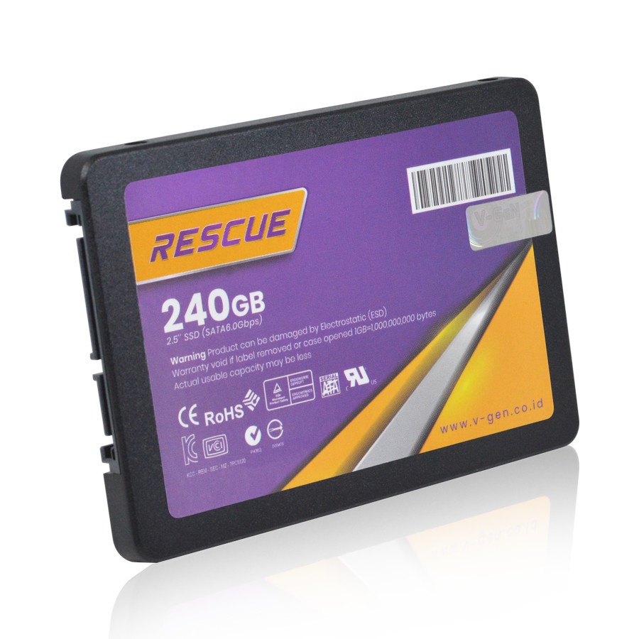 SSD V-GeN VGEN Rescue 240GB SATA 3 Solid State Drive 2.5&quot; Inch Inci