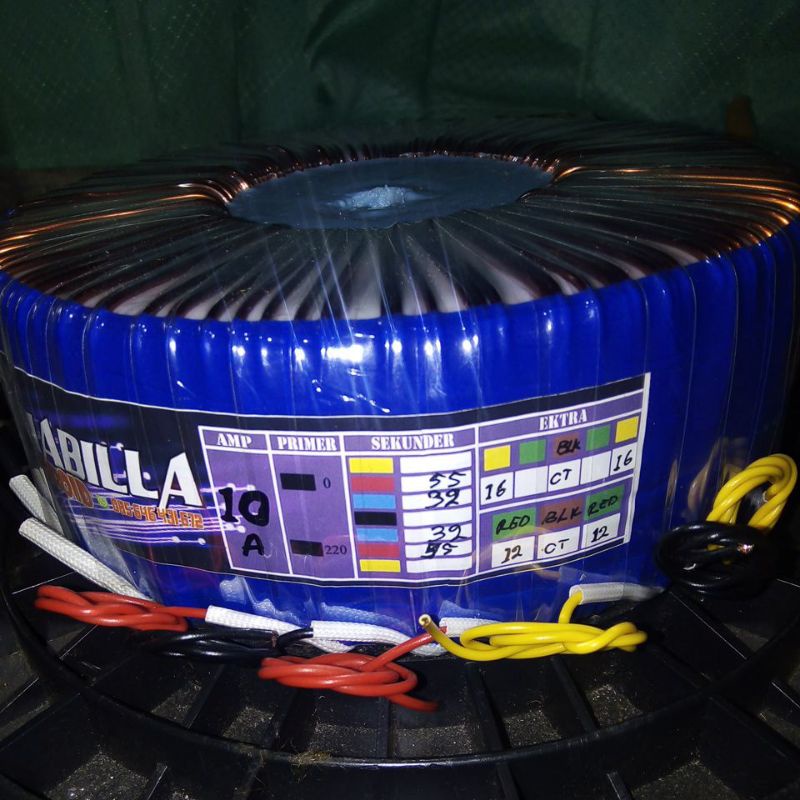 trafo toroid 10A ct 45 - 55