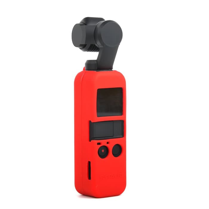 Sunnylife silicone cover case sling strap for Dji osmo pocket