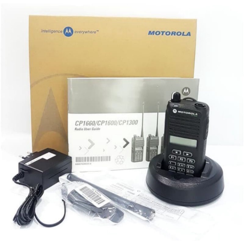 HT handy talky radio motorola CP 1660 frekuensi VHP/UHP