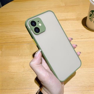 Hard Case Pelindung Lensa Kamera Warna Permen Untuk iPhone 12 11 Pro Max X XS 7 8 Plus SE 2022 2020 5G 4G