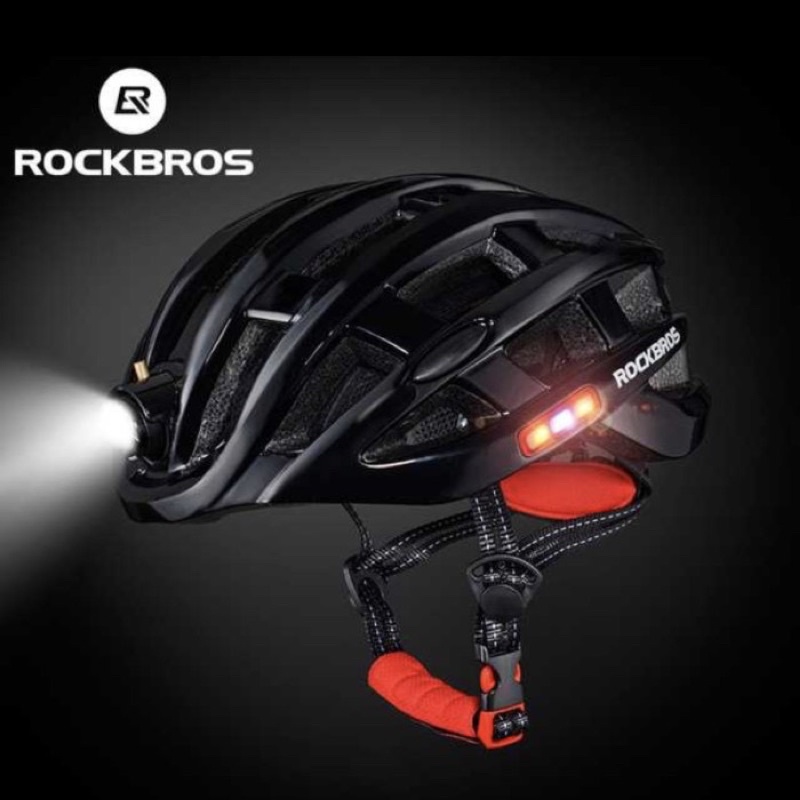 Helm Sepeda ROCKBROS ZN-1001 dengan light cycling Bike Helmet