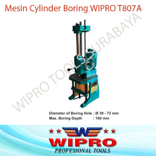 Mesin Cylinder Boring Kolter Piston WIPRO T807A T-807A