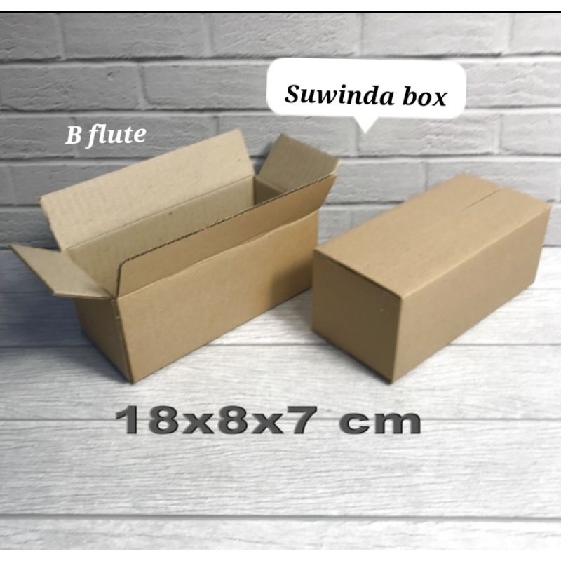 

Kardus karton uk. 18x8x7 cm Kotak Box ST untuk packing Souvenir -dll