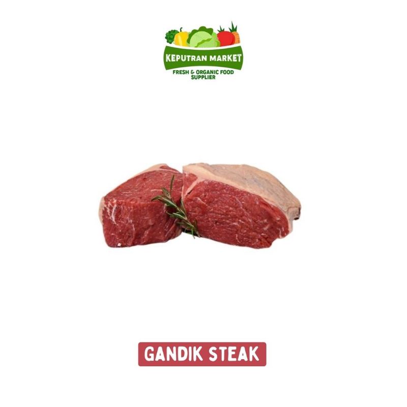 

Gandik Steak Per Kg / Daging Segar