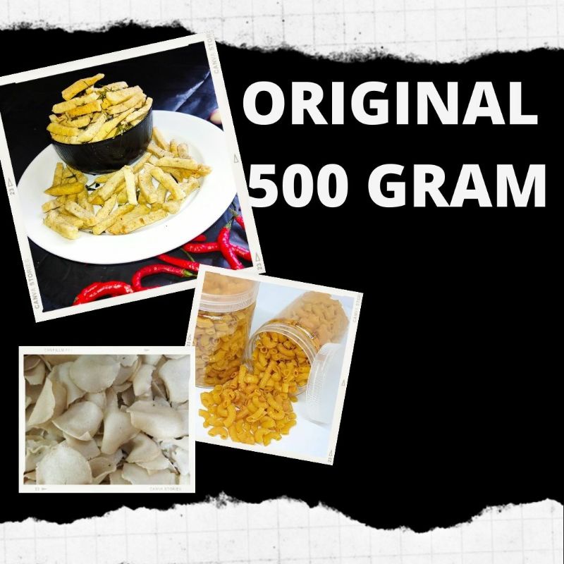 

VARIAN CEMILAN ORIGINAL SIZE 500 gram by juragan