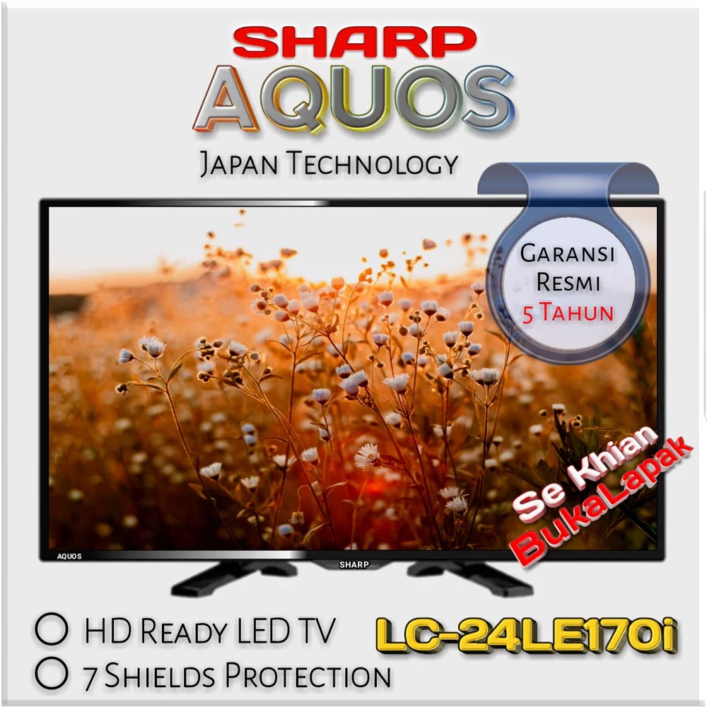 Murah Berkualitas SHARP TV LED 24 INCH Baru dan Bergaransi