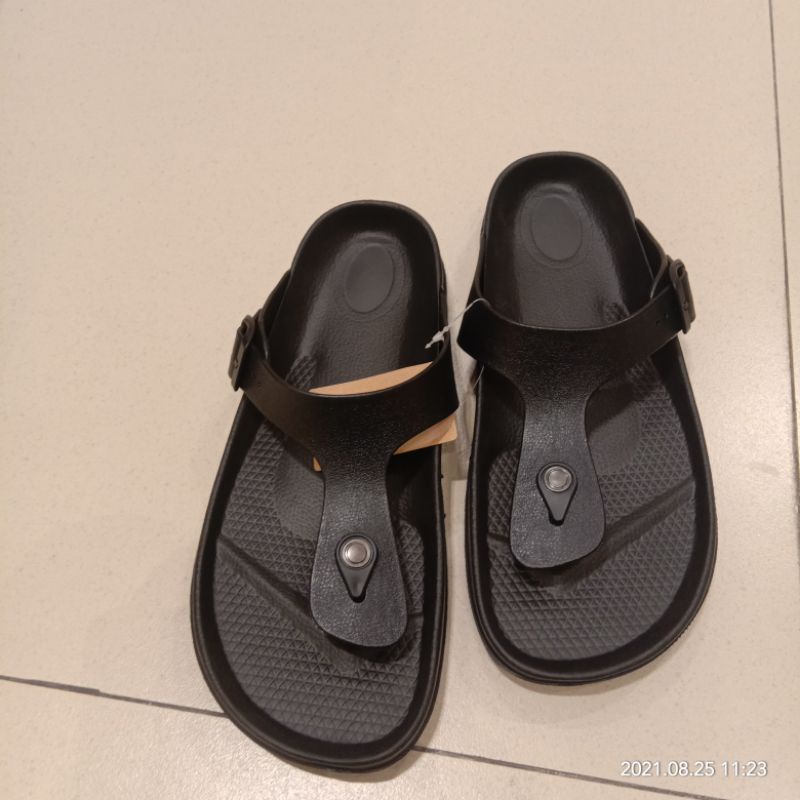 sendal pria sendal karet pria Bata pata-pata original Bata