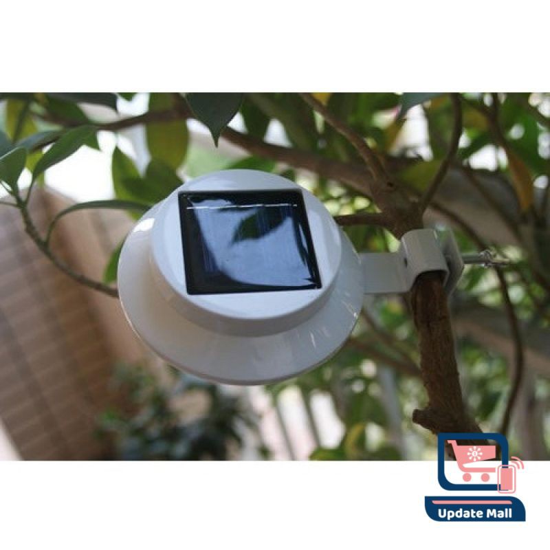 LAMPU TAMAN OUTDOOR TENAGA SOLAR 3 LED CAHAYA MATAHARI