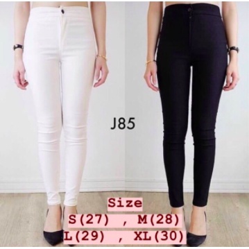 Jegging Polos Highwaist Premium Size Standar dan Jumbo