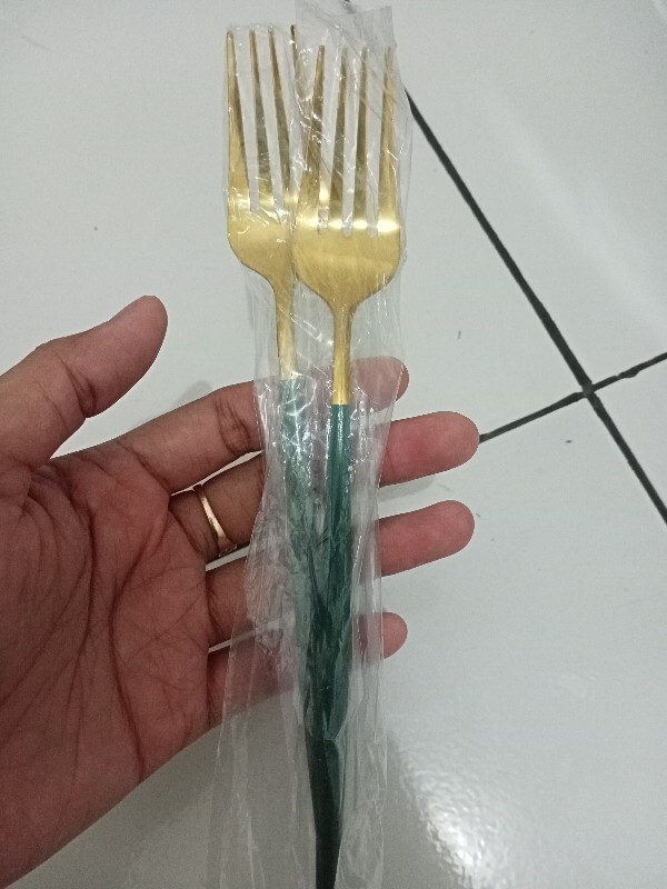 Garpu Makan | Garpu Stainless Steel | Garpu Emas