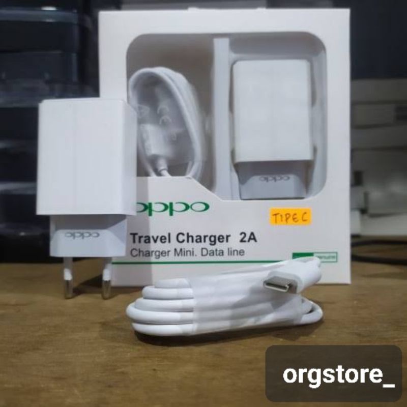 Charger OPPO Type C / Charger OPPO Type C model A5 2020 A9 2020