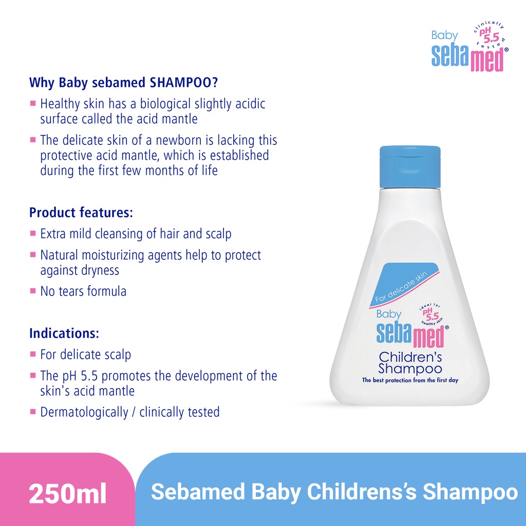 SEBAMED CHILDREN SHAMPOO 250ML