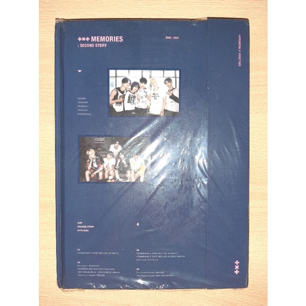 TXT 2nd Memories SECOND STORY (Photobook + DVD + Instant Photo + Folded Poster) PB memo all member Y