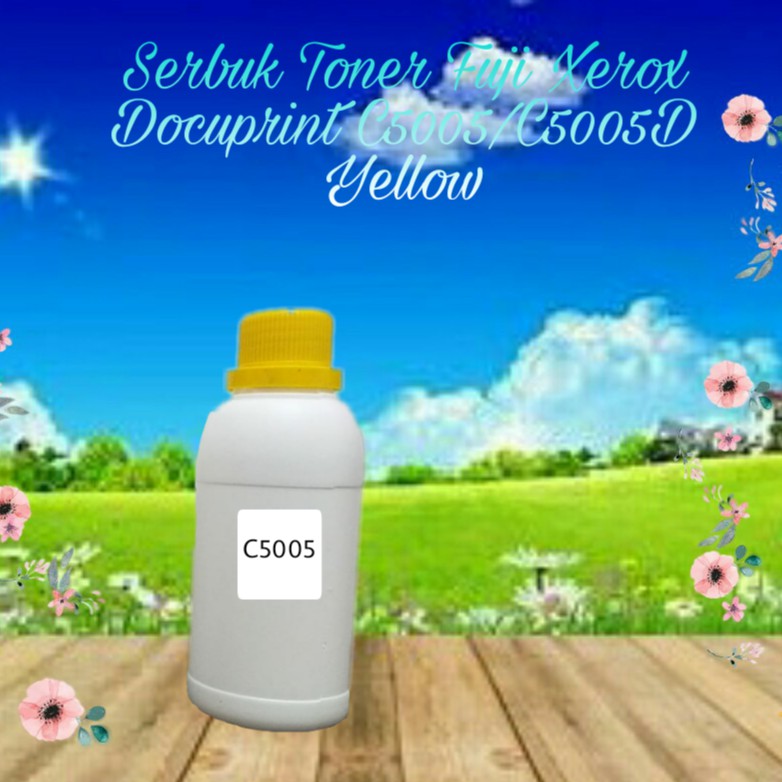 Serbuk Toner Refill Toner Color Xerox DocuPrint DP C5005 C5005D C-5005 5005D Yellow 1x Isi