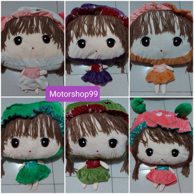 Selimut boneka bantal selimut