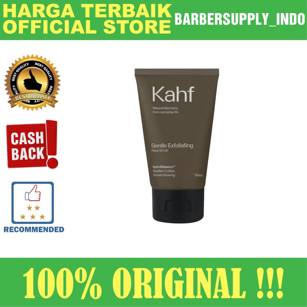 Kahf Gentle Exfoliating Face Scrub 100 ml - Lawan Noda Hitam