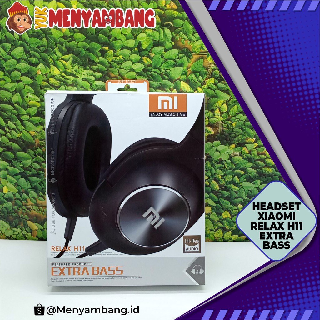 41683 | HF-Xiomi Bando H11 | Headphone Xiaomi Relax H11 Extra Bass