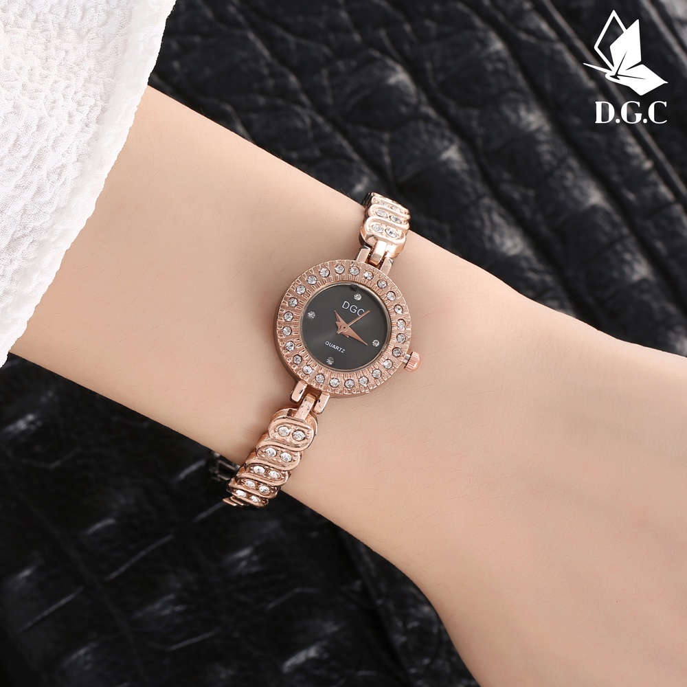 ✨DGC✨Jam Tangan Wanita Analog Murah Harga Grosir Gelang Berlian Jam Tangan Premium W232