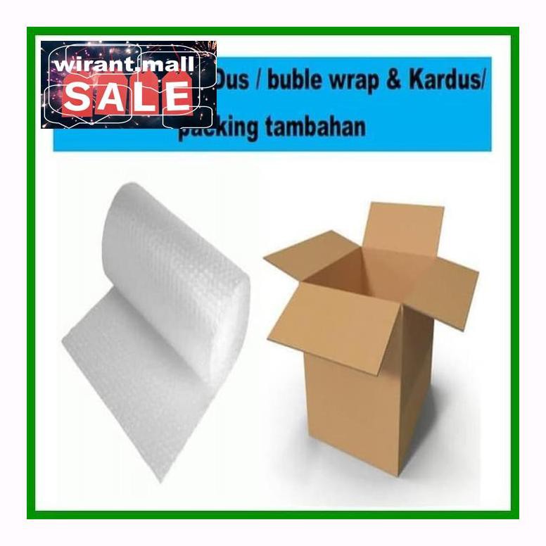 

P74Etem Tambahan Kardus Dan Bubble Wrap Untuk Pengamanan Ekstra Dalam Pengirim Y45Tpen