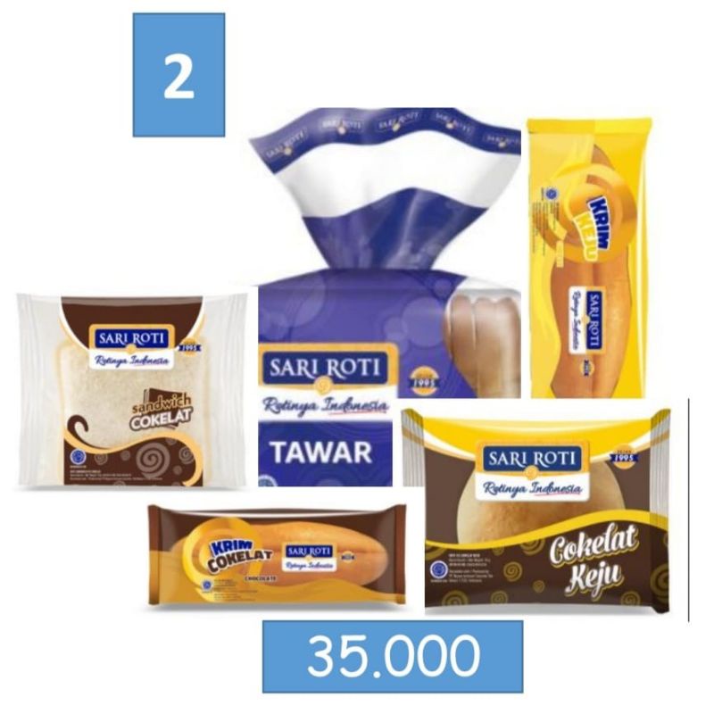 PAKET SARI ROTI