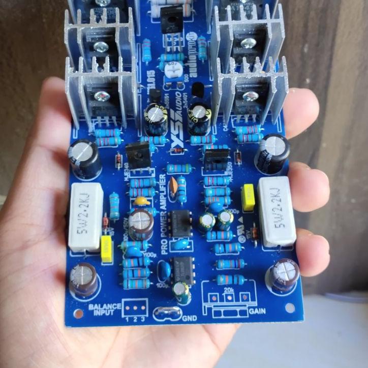 Bagus Dipakai.. KIT MONTARBO Power Amplifier Clarity