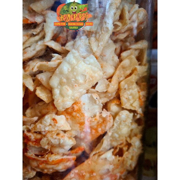 

Pangsit Kering Pedas / Asin 250gram